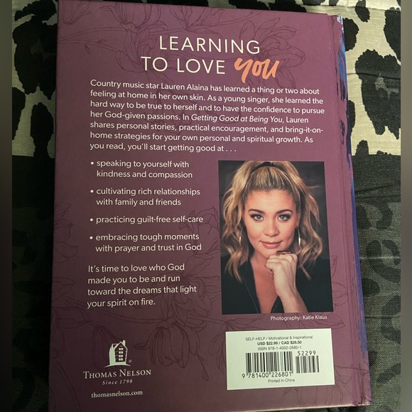 Lauren Alaina’s Getting good at being you book - Picture 2 of 2